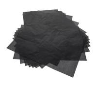 KJHBV Papel Carbón para Copiar 25 Hojas Negras de Papel para Oficina y DIY Líneas Nítidas y Transferencia de Patrones Precisa