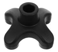 KJHBV Protector Base Cuádruple, Accesorio Antideslizante de Goma para Punta de Bastón para Muletas y Bastones de Trekking, Adecuado para Uso Exterior y Senderismo