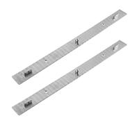 KJHBV Regla Multifuncional Metálica 2 Piezas Barra de Clavijas de 3 Pines para Posicionamiento Preciso en Dibujo, Caricaturas y Actividades de Arte