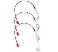 KJHBV Sensor de Instalación Fácil y Compatibilidad Ntc50k Sonda Cerámica de 2 Cables con Conector Cuadrado Pack de 3 Piezas para Calentador Diésel de Estacionamiento