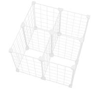 KJHBV Separador para Congelador con Diseño de Rejilla, Organizador Multilayer de Hierro y Plástico Blanco para Supermercados y Restaurantes, Maximiza Espacio y Evita Contaminación