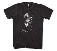 KJHBVND Rory-Gallagher Blues Guitarist Taste The Revs Camiseta unisex, Negro, 42