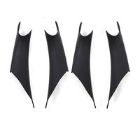 KJHOPY 4X Cubierta Embellecedora De ABS Para Manija Puerta Interior Para BMW F30 F31 F32 F33 F34 F35 F36 F80 F82 Para M3 Para M4 Serie 3 4 12-18(Front-Rear 4 pCs)