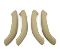 KJHOPY Accesorios Coche Manija Puerta Interior Izquierda Derecha Exterior Repuesto Para BMW X2 F49 F39 2016-2020(Beige 4pcs)