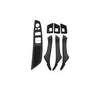 KJHOPY Caja Almacenamiento Interruptor Panel Puerta Manija Interior Coche Para BMW F10 F11 Serie 5 520 535 2011-2017(Negro)