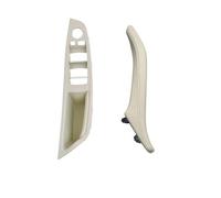 KJHOPY Conjunto De Manija Interior Puerta Volante Derecha Para BMW Serie 5 F10 F11 F18 520 523 530 2010-2017(Oyster 2pcs)