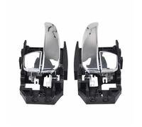 KJHOPY Conjunto Manija Interior Puerta Izquierda Derecha Para Hyundai Para Elantra 2001-2006(Chrome 2pcs)