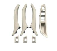 KJHOPY Conjunto Manija Reposabrazos Puerta Interior Izquierda Derecha Coche Para BMW Serie 5 F10 520i 523i 528i 535i(RHD Oyster)