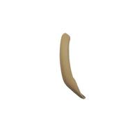 KJHOPY Cubierta Cuero Manija Puerta Interior Coche Accesorio Repuesto Para BMW F25 X3 2011-2016 F26 X4(Right Beige)