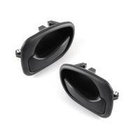 KJHOPY Cubierta De Manija Puerta Interior Coche Para Hyundai Para Accent 1.5L 1995-1999(Black Pair)
