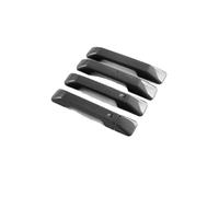 KJHOPY Cubierta Protectora Para Manija Puerta Coche Accesorios Decorativos Para Hyundai Para Santa Fe MX5 2024/2025/2026(Style 2)