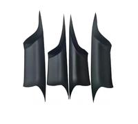 KJHOPY Cubierta Soporte Tirador Manija Interior Puerta Lateral Coche Para BMW Serie 7 F01/F02 2008-2015(4PCS)
