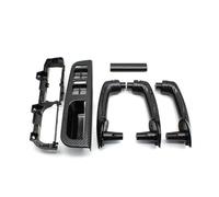 KJHOPY Cubierta Tirador Puerta Interior Coche Para VW Para Jetta MK4 1999-2004(Fiber 9PCS)