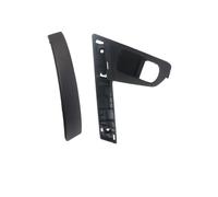 KJHOPY Embellecedor Base Manija Interior Puerta Delantera Coche Para Nissan Para Qashqai J10 2007-2010(Right Black Handle)