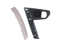 KJHOPY Embellecedor Base Manija Interior Puerta Delantera Coche Para Nissan Para Qashqai J10 2007-2010(Right Silver Handle)