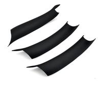 KJHOPY Embellecedor Cubierta Protectora Manija Puerta Interior Coche Para BMW X5 F15 X6 F16 2014-2018(Black LHD 3 Pcs)