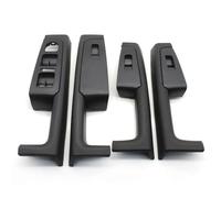 KJHOPY Embellecedor Manija Puerta Interior Coche Marco Reposabrazos Para Skoda Para Superb 2008-2013(4PCS Black)