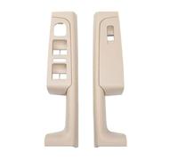 KJHOPY Embellecedor Panel Control Interruptor Marco Reposabrazos Manija Interior Coche Para Skoda Para Superb 2008-2013(Beige front)