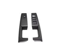 KJHOPY Embellecedor Panel Control Interruptor Marco Reposabrazos Manija Interior Coche Para Skoda Para Superb 2008-2013(Black front)