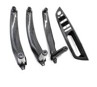 KJHOPY Embellecedor Panel Interior Manija Puerta Coche Cubierta Reposabrazos Para BMW X5 X6 E70 E71 E72 2007-2014(RHD Moka set)