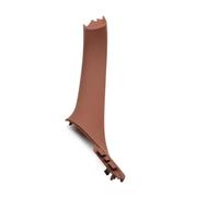 KJHOPY Embellecedor Tirador Puerta Interior Coche para BMW Serie 5 F10 F11 520i 523i 525i 528i(Brown Left)