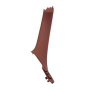 KJHOPY Embellecedor Tirador Puerta Interior Coche para BMW Serie 5 F10 F11 520i 523i 525i 528i(Redbrown Left)