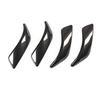 KJHOPY Embellecedor Tirador Puerta Interior Estilo Coche Cubierta Lateral Para BMW Serie 1 F20 F21 F22 2012-2018(4Pcs)