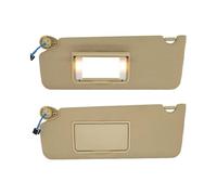 KJHOPY Interior Para Ridgeline 2016-2019 83280-TG7-A12ZB Visera Interior Lado Izquierdo/derecho Pantalla De Espejo(Beige A Pair)
