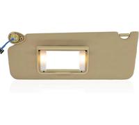 KJHOPY Interior Parasol Lado Izquierdo Conductor/lado Derecho Pasajero Pantalla Espejo Para Pilot 2016-2020 83280-TG7-A12ZA(Beige Left)