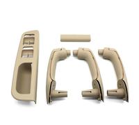 KJHOPY Juego De Manijas Puerta Delantera Trasera Izquierda Derecha Coche para VW para Jetta para Golf MK4 1999-2004(Beige 8pcs)