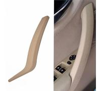KJHOPY Juego Manija Interior Puerta Coche Reposabrazos Panel Embellecedor Para BMW X1 E84 2010-2016(Beige-Left)