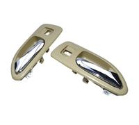 KJHOPY Juego Manijas Interiores Puerta Coche Delanteras Traseras Izquierda Derecha Para Accord 1994-1997(Rear Pair)