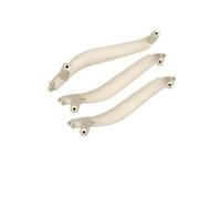 KJHOPY Juego Manijas Interiores Puerta Coche Volante Izquierda Repuesto Para BMW X5 X6 F15 F16 2014-2018(Oyster)