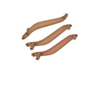 KJHOPY Juego Manijas Interiores Puerta Coche Volante Izquierda Repuesto Para BMW X5 X6 F15 F16 2014-2018(Brown)