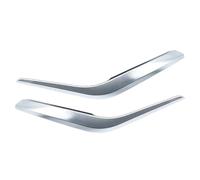 KJHOPY Juego Manijas Reposabrazos Puerta Interior Coche Cubierta Exterior Embellecedora Para BMW X1 E84 2010-2016(Silver 2PCS)