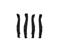 KJHOPY Juego Tiradores Puerta Interior Delantero Trasero Para BMW G30 G31 Serie 5 530 2018-2023(Negro)