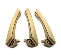 KJHOPY Kit De Molduras Manija Puerta Interior Coche Para BMW Serie 3 E90 E91 318i 325i 328i 2004-2012(LHD Beige Set)