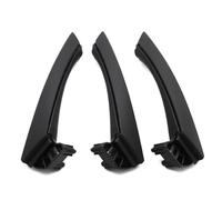 KJHOPY Kit De Molduras Manija Puerta Interior Coche Para BMW Serie 3 E90 E91 318i 325i 328i 2004-2012(LHD Black Set)