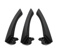 KJHOPY Kit De Molduras Manija Puerta Interior Coche Para BMW Serie 3 E90 E91 318i 325i 328i 2004-2012(RHD Black Set)