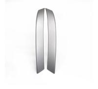 KJHOPY Kit Reemplazo Molduras Manija Puerta Interior Coche para BMW Serie 5 E60 E61 2004-2006(Silver-Rear 2pcs)
