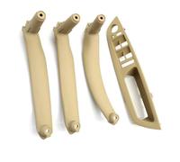 KJHOPY Kit Tirador Puerta Interior Coche Piezas Repuesto para BMW X5 X6 E70 E71 2007-2013(RHD Set Beige)