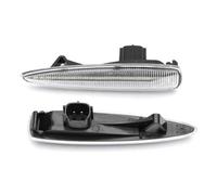 KJHOPY Luz Indicadora De Giro Espejo Retrovisor Lateral Del Coche Para Lexus LS600H 2008-2009 LX570 2008-2012(Clear Lens)