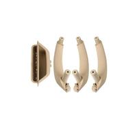KJHOPY Manija Interior Puerta Cubierta Embellecedora Panel Interior Izquierdo Derecho Para BMW X3 X4 F25 F26 2013-2017(Beige LHD 1 Set)