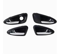 KJHOPY Manija Interior Puerta Delantera Trasera Para Seat Para Ibiza 6J 2010-2022(Bright Silver set)