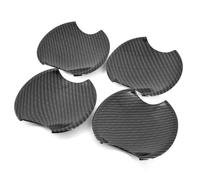 KJHOPY manija puerta exterior Cubierta Cromada De Fibra Carbono Para Manija Puerta Coche, Accesorios Decoración Embellecedores Para Civic 2006, 2007, 2008, 2009, 2010, 2011(A)
