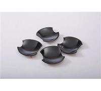 KJHOPY manija puerta exterior Cubierta Cromada Negra Brillante Para Manija De Puerta Coche, Accesorios Decoración Embellecedores Para Civic 2006, 2007, 2008, 2009, 2010, 2011(A)