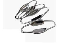 KJHOPY manija puerta exterior Cubierta Exterior Del Coche, Protector De Manija Puerta Lateral, Protección Cromada Contra Arañazos Para Hyundai Para Elantra 2011-2016(A)
