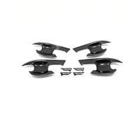 KJHOPY manija puerta exterior Cubierta Exterior Del Coche, Protector De Manija Puerta Lateral, Protección Cromada Contra Arañazos Para Toyota RAV4 XA50 19-22(Carbon)