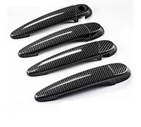 KJHOPY manija puerta exterior LHD RHD Estilo De Coche Puerta Exterior Manija Del Cuenco Pegatinas Cubiertas Protección Embellecedor Para F30 F35 F34 E70 E71 E84 F25 F26 F31(A LHD)