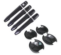 KJHOPY manija puerta exterior Manija De Puerta Lateral Externa Coche, Cubierta Captura, Embellecedor Protección Para Mitsubishi Para Outlander Para Lancer ASX 2008-2020(E)